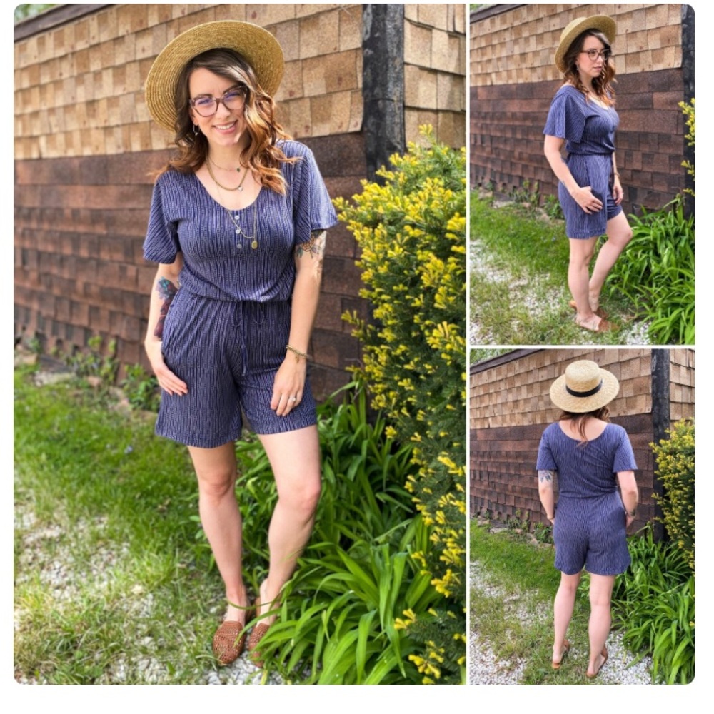 NWT LuLaRoe Xanthe Jumpsuit XL